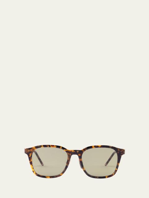 Thom Browne Men's Acetate Rectangle Sunglasses
