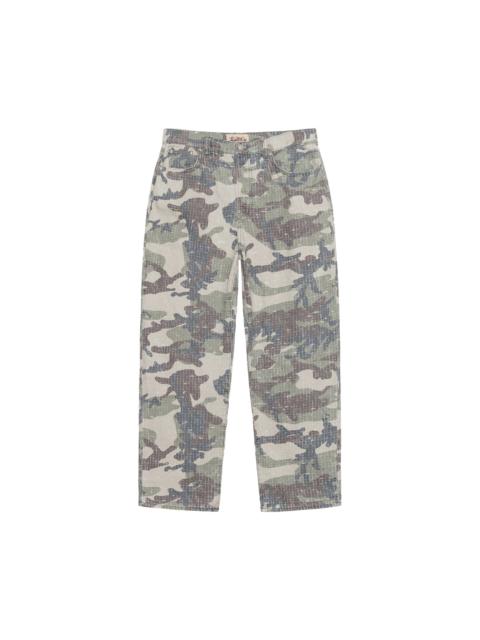 Stussy Needlepunch Big Ol' Jean 'Woodland Camo'