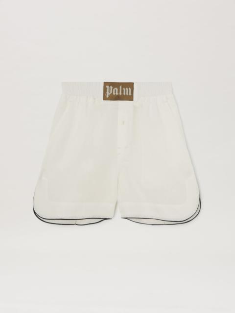 Palm Angels Linen Boxer Shorts