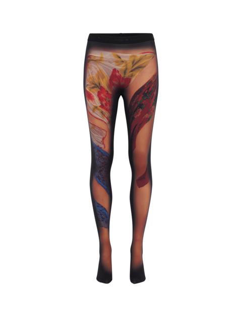 Recycled Draped Statue Jersey Leggings