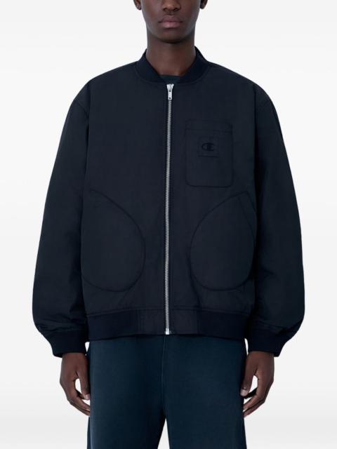 Champion patch-pocket bomber jacket
