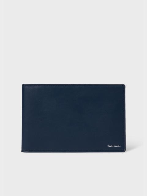 Paul Smith Navy 'London and Paris Travel' Wallet