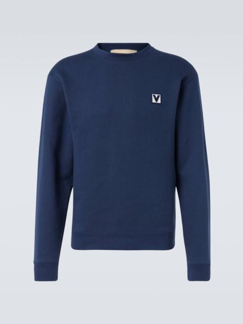 Valentino VLogo cotton jersey sweatshirt