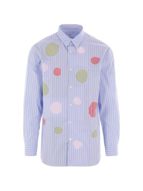 Comme des Garçons SHIRT striped cotton shirt