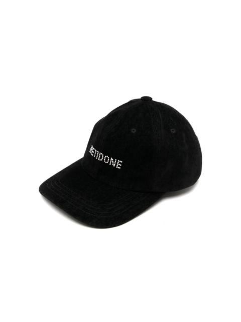 We11done WD logo cap