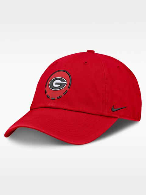 Nike Georgia Natural Club Men's Nike College Adjustable Hat