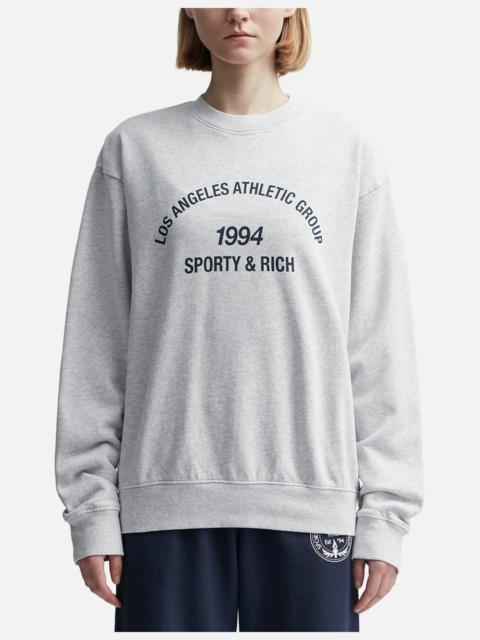 Sporty & Rich L.A. ATHLETIC GROUP CREWNECK