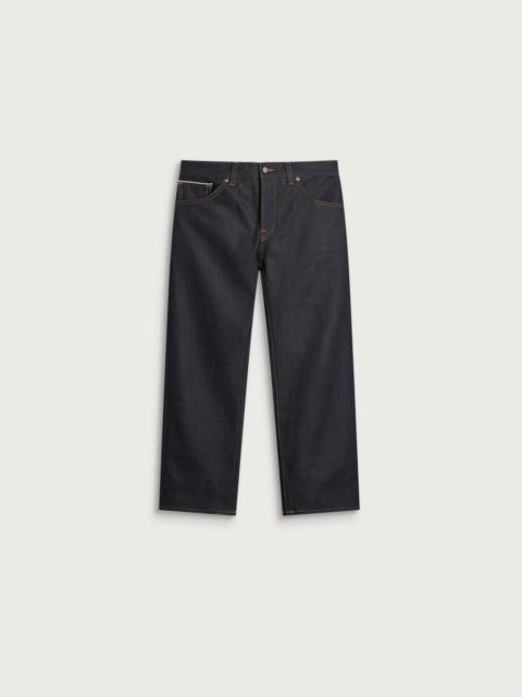 Nudie Jeans Nudie Jeans Co Solid Ollie Straight Leg Selvedge Denim Jeans