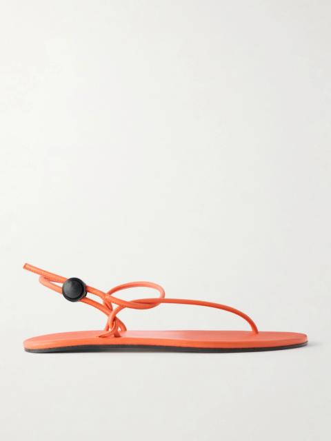 JAMIE HALLER The String Theory Leather Thong Sandals