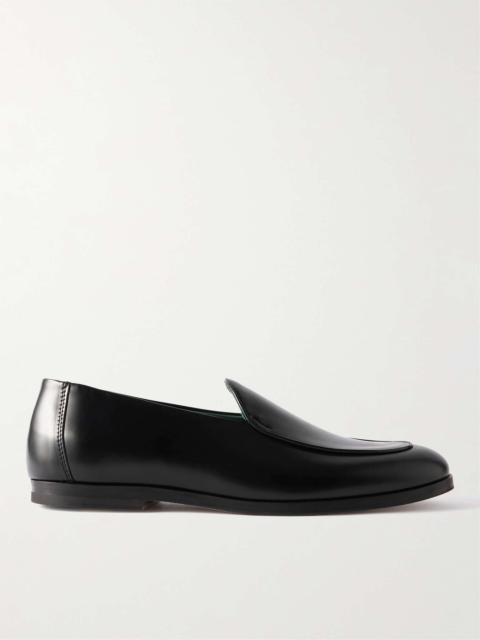 VINNY’s Belgee Glossed-Leather Loafers