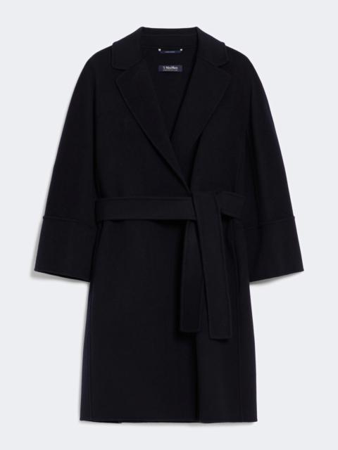 'S Max Mara ARONA Short double-faced wool coat - MIDNIGHTBLUE