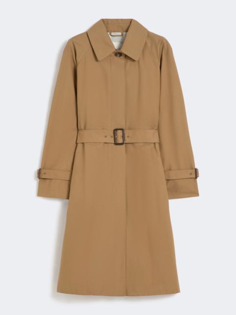 Max Mara Water-repellent cotton-blend trench coat - BROWN