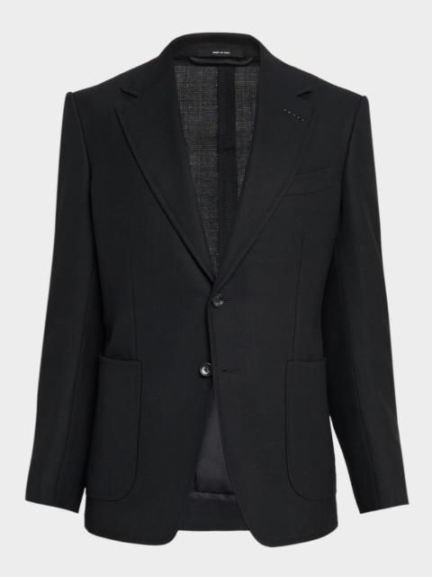 TOM FORD Wool Single-Breasted Blazer
