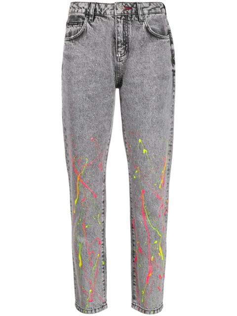 PHILIPP PLEIN embroidered jeans