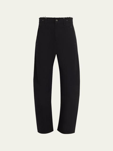 MARIA McMANUS Hollywood Bow Leg Ankle Jeans