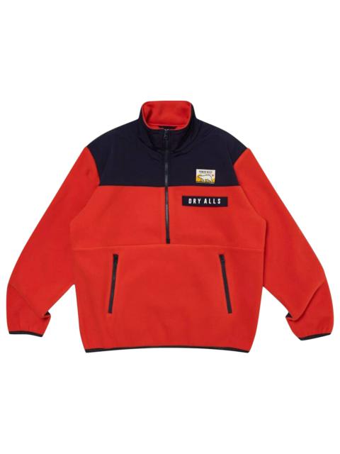 Human Made Human Made Fleece Half- Zip Jacket 'Red'