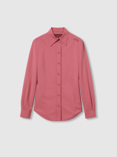 GUCCI Wool mohair shirt