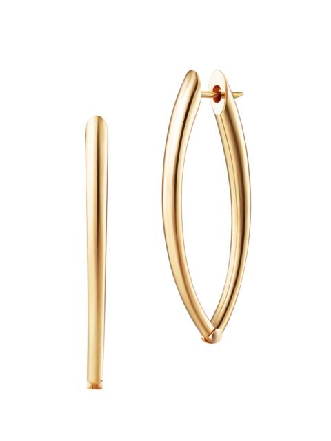 MELISSA KAYE Women's Cristina 18K Yellow Gold Medium Marquise Hoop Earrings - Yellow Gold