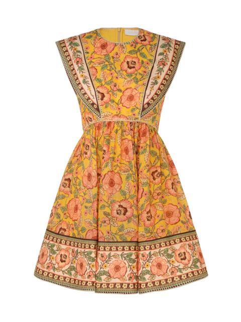 Zimmermann JUNIE SPLICED MINI DRESS