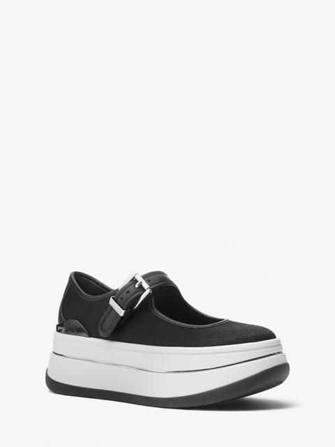 MICHAEL KORS Hayes Mesh Mary Jane Sneaker