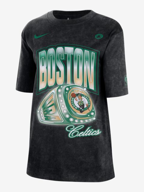 Nike Boston Celtics Courtside Women's Nike NBA T-Shirt