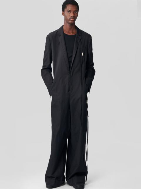 Ann Demeulemeester Nico Long Sleeve Tailored Jumpsuit