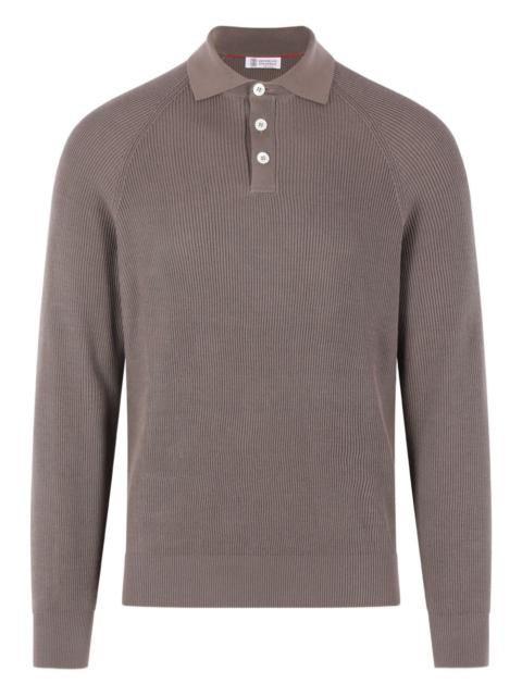 Brunello Cucinelli buttoned polo shirt