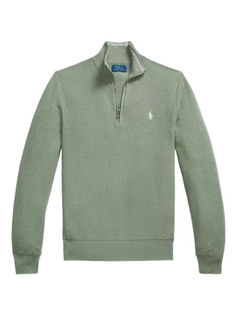 Polo Ralph Lauren long-sleeve half-zip sweater