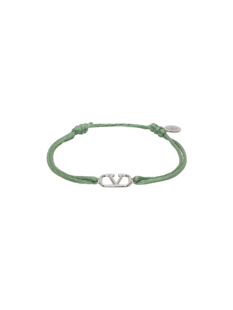 Valentino Green VLogo Bracelet