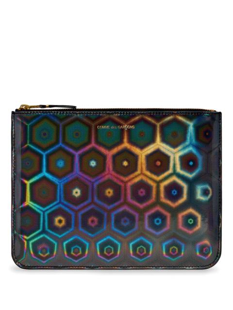 Black Rainbow Hologram Big Pouch