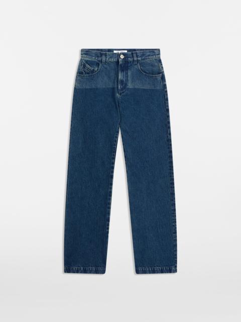 THE ATTICO DEEP BLUE JEANS