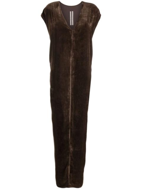 Rick Owens Luxor Arrowhead velvet gown