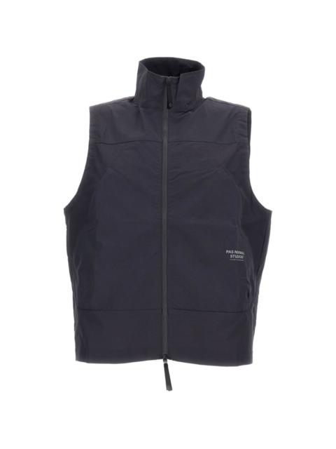 PAS NORMAL STUDIOS® high-collar reflective logo vest