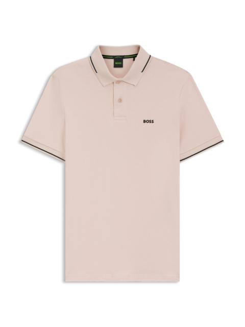 BOSS SLIM-FIT COTTON POLO SHIRT