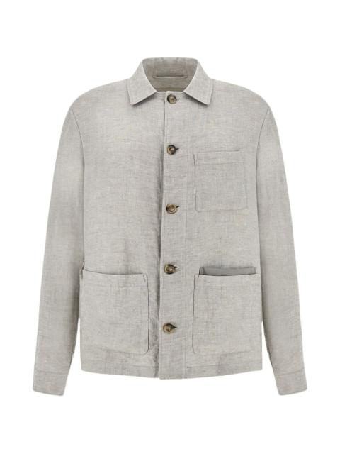 Paul & Shark linen overshirt