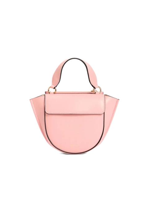 WANDLER Hortensia top handle cross body bag