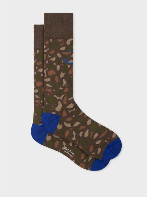 Paul Smith Brown Camo PS Happy Socks