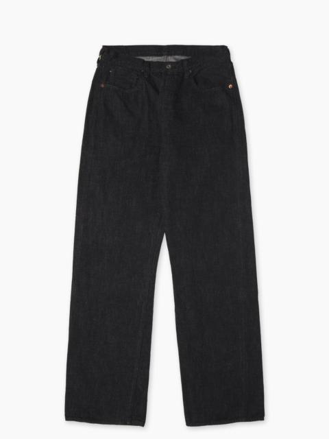 FULLCOUNT FULLCOUNT S0105BKSSW WWII MODEL DENIM PANTS ONE WASH BLACK 11.5OZ