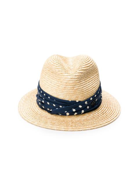 MAISON MICHEL Bobbie straw sun hat
