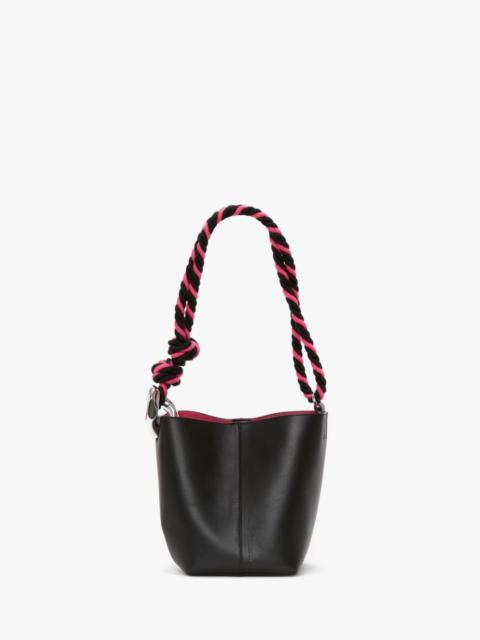 JW Anderson SMALL JWA CORNER BUCKET - LEATHER BUCKET BAG