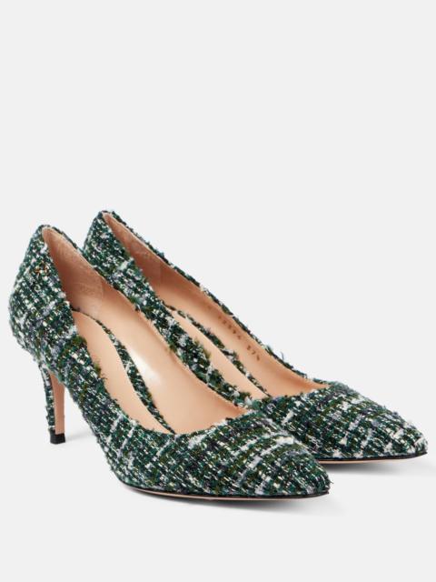 Gianvito Rossi 70 bouclé pumps