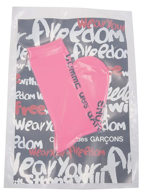 Comme Des Garçons Logo socks