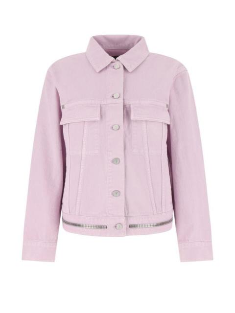 Lilac denim jacket