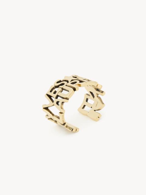 SAINT LAURENT YVES SAINT LAURENT CUFF IN METAL