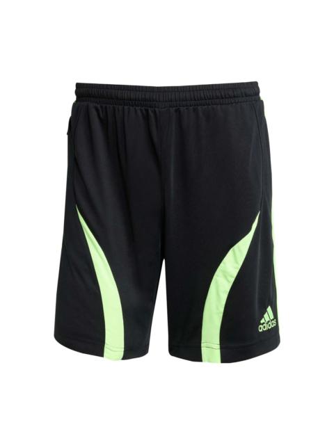 adidas panelled track shorts