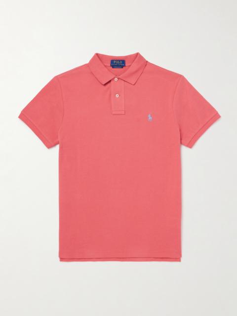 Polo Ralph Lauren Logo-Embroidered Cotton-Piqué Polo Shirt