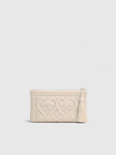 ATP ATELIER Costantine Linen Cotton Small Pouch