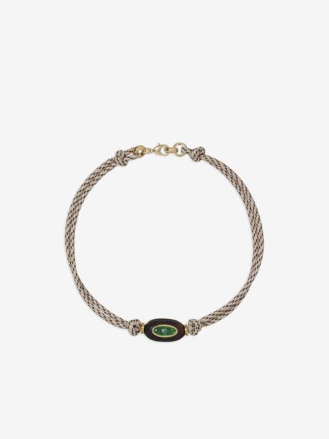ROXANNE ASSOULIN Sesame crystal-embellished cord-necklace