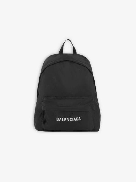 BALENCIAGA Men's Expandable Backpack in Black/white