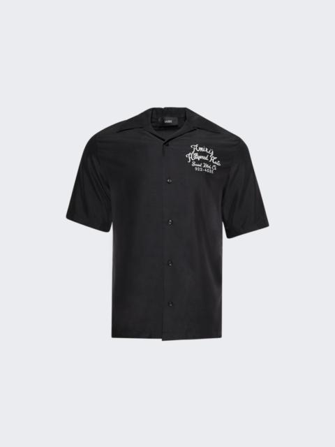 AMIRI Hollywood Auto Bowling Shirt Black